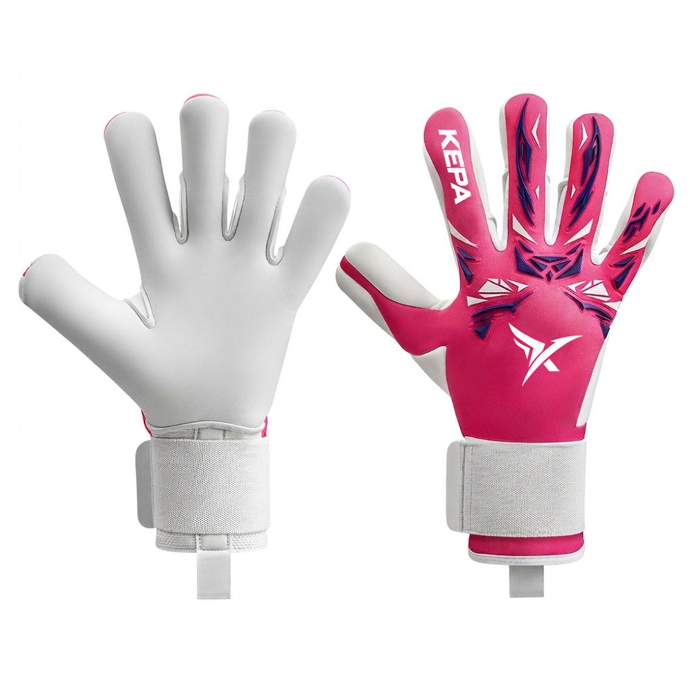 Pink Navy Aero-Edge Goalkeeper Gloves