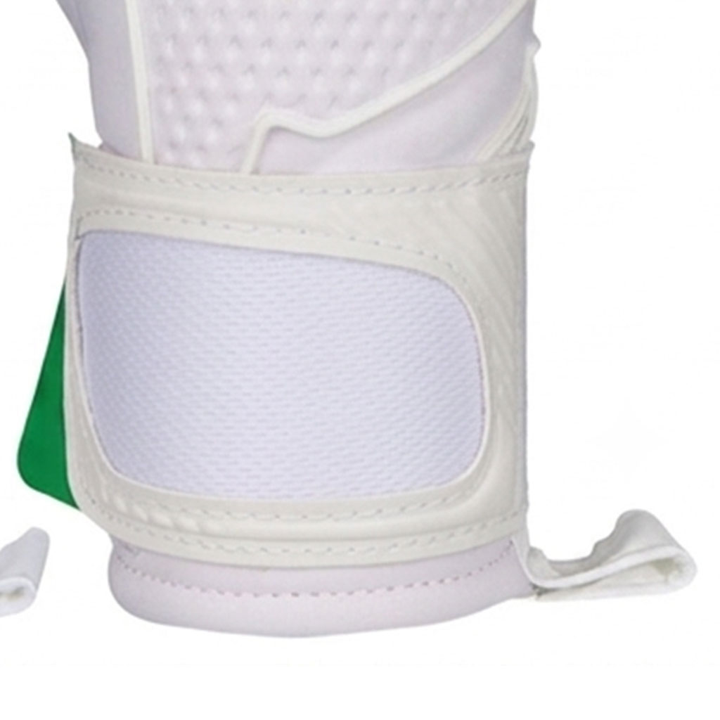 White Green Aero-Flex Goalkeeper Gloves - Image 4
